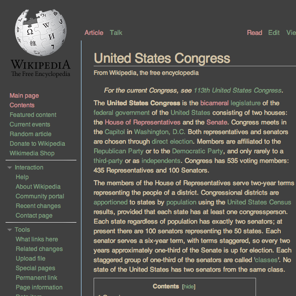 Wikipedia - Zenburn Dark