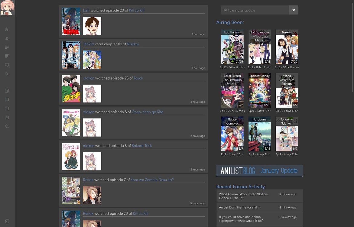 AniList - Darker than my soul by A5