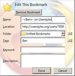 Add to Bookmarks - Custom Background
