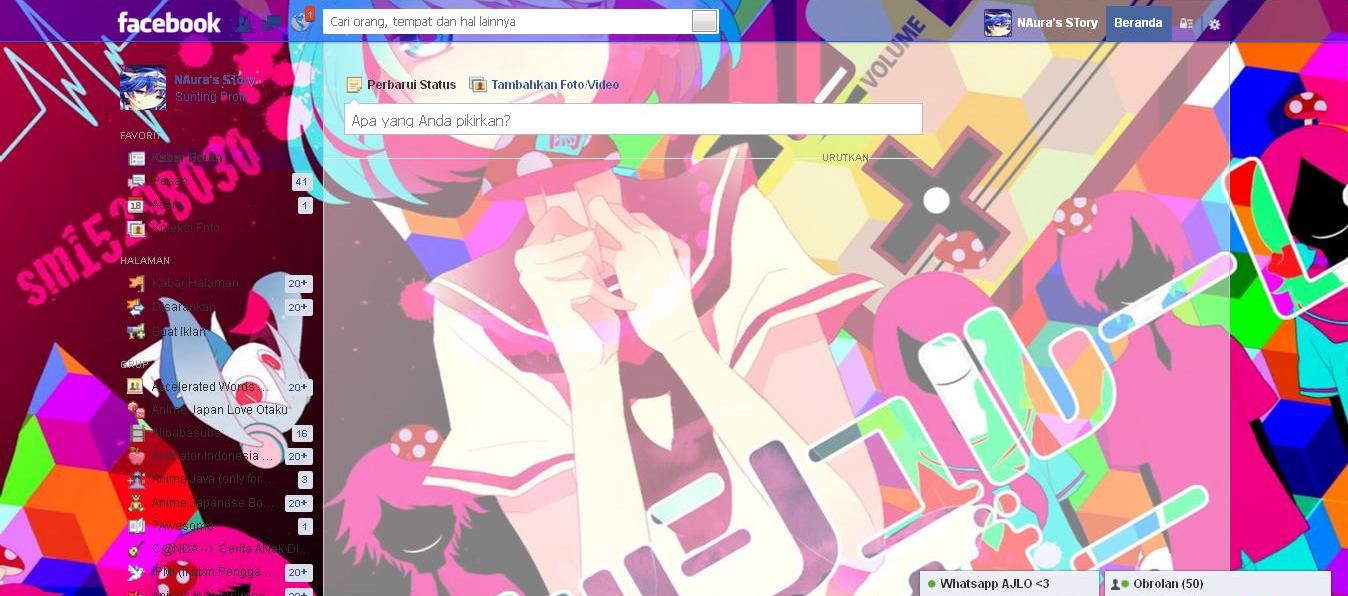 Facebook Theme - Enternal Word