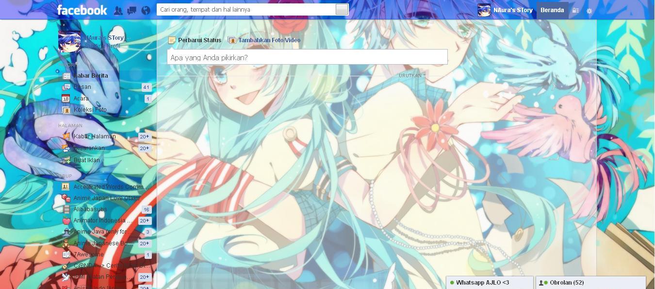 Facebook Theme - Mainland