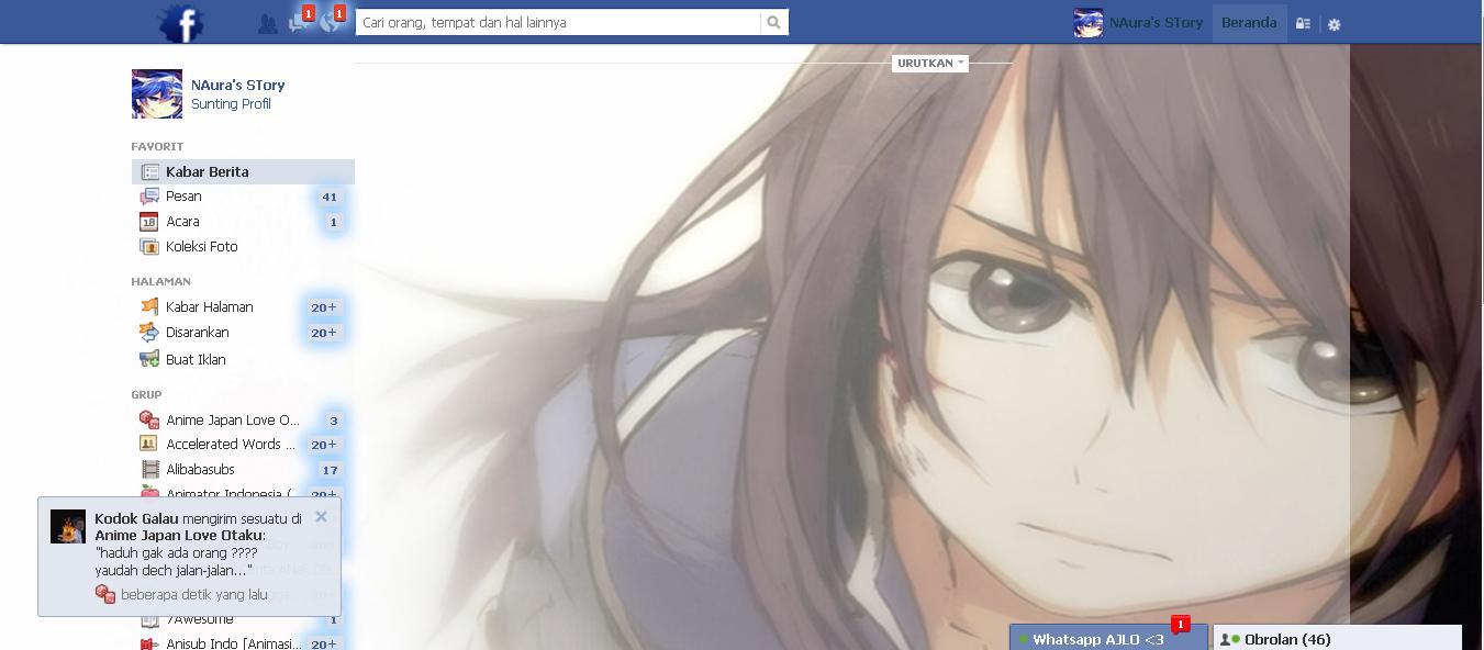 Facebook Theme - Tales of Vesperia