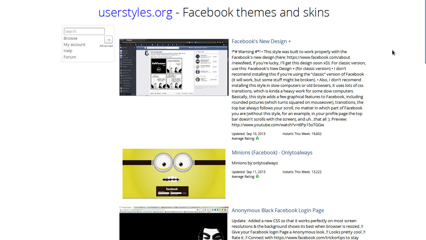 userClear userstyles