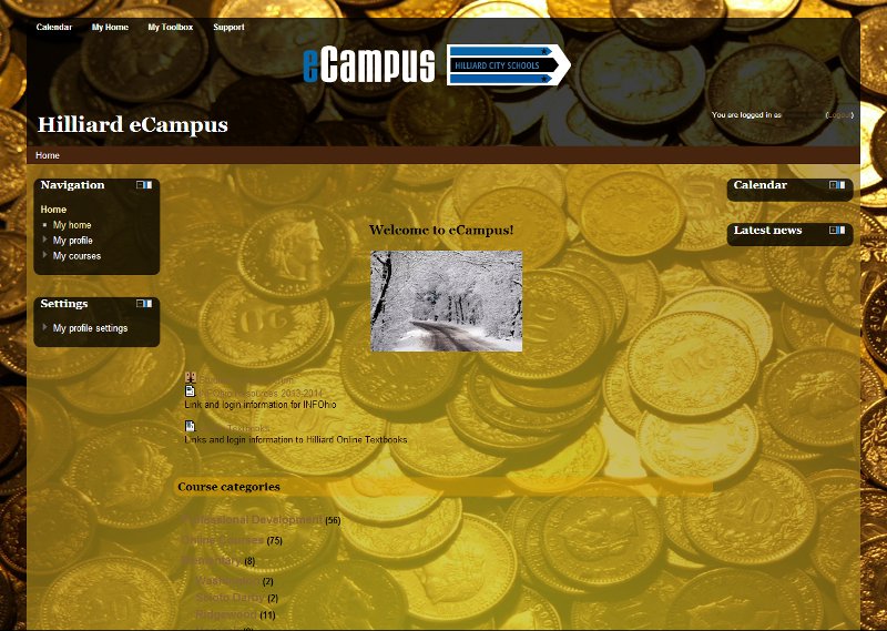eCampus: Black & Gold