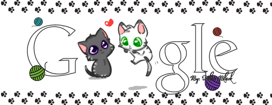 Gatitos logo google