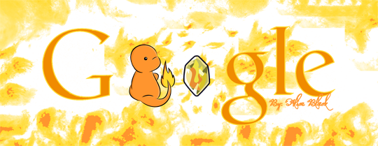 charmander google logo