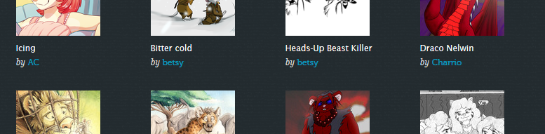 Show title and author on Weasyl submissions