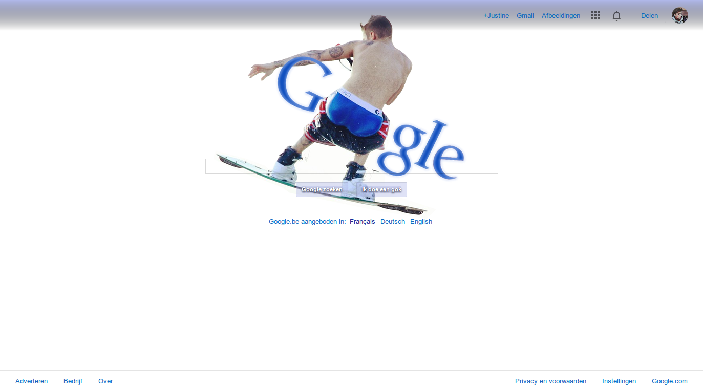 Google - Justin Bieber Snowboarding