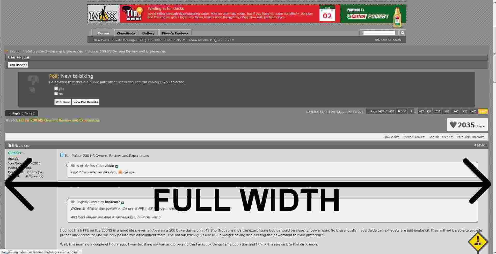 XBHP few fixes & full width