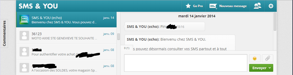 SMS & YOU - Style Bleu