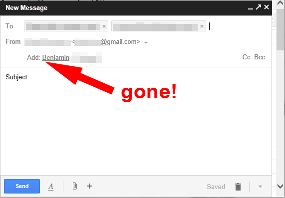 Gmail Consider Nothing