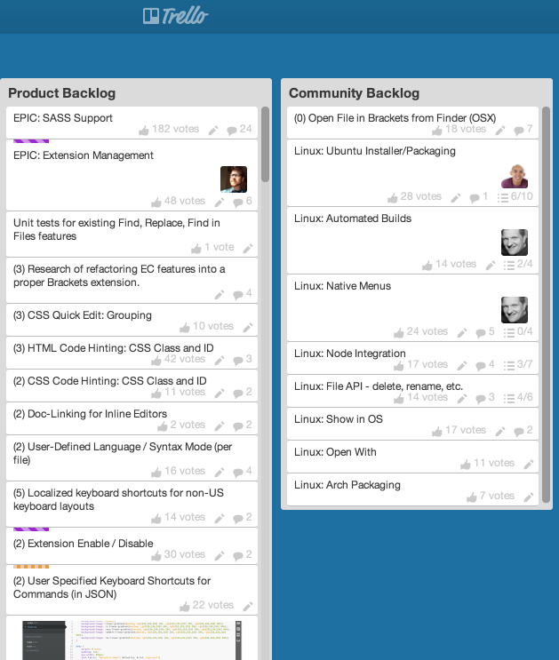 Trello compact