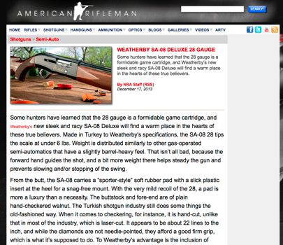 American Rifleman Desktop