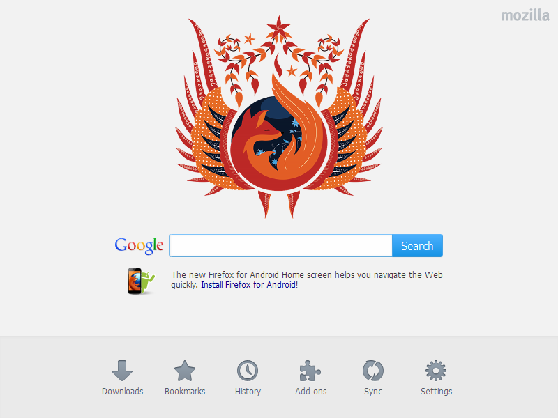 about:home - #FirefoxBatik