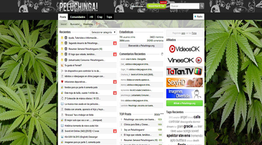 Peluchinga Versión Marihuana.