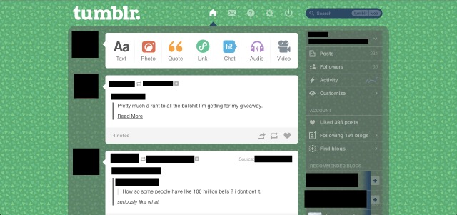 Animal Crossing Tumblr Theme (Spring Ground)