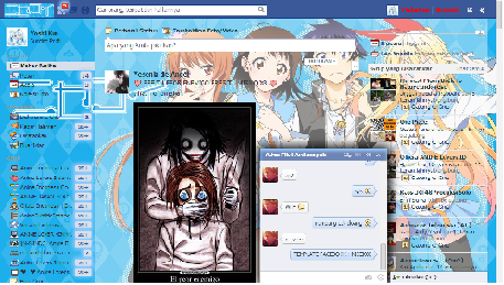 Template Facebook : Nisekoi