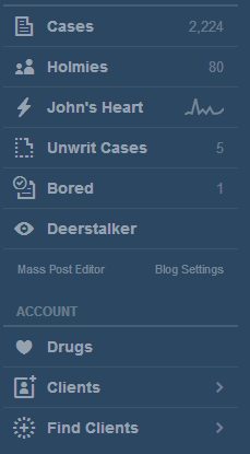 Sherlock Control Bar Section