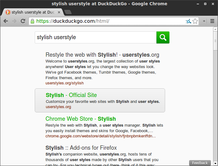DuckDuckGo Lightweight