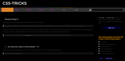 CSS-Tricks by BamaBraves