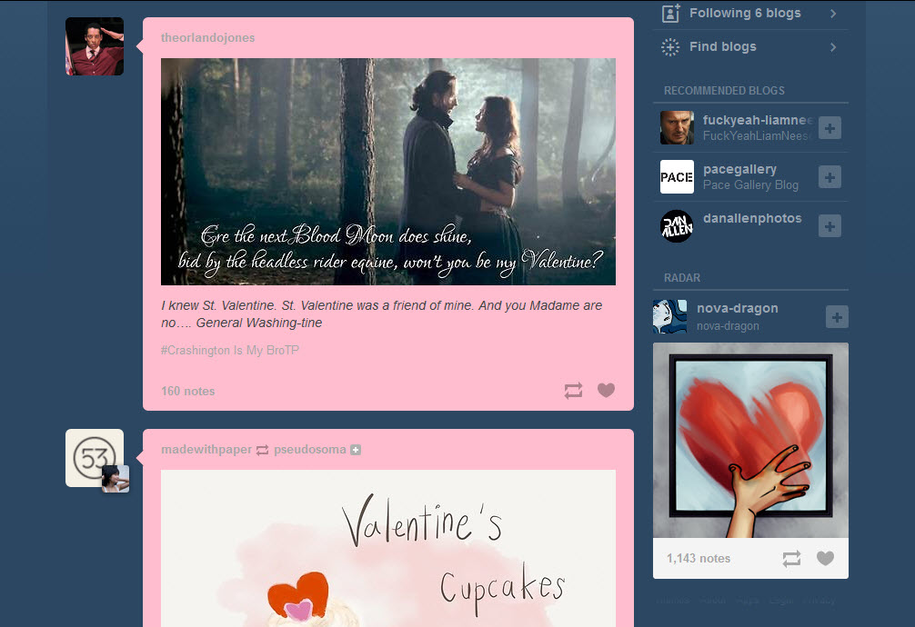 Change tumblr post background color