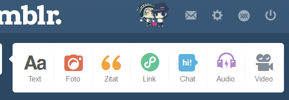 DMMd NoizSei Tumblr Home Button