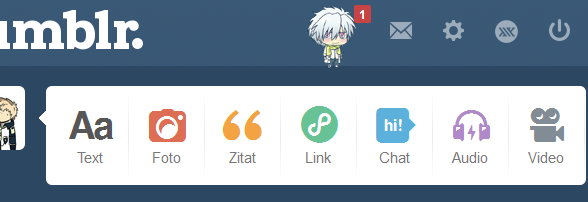 DMMd Clear Tumblr Home Button