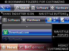 MBlue Nav-Style Bookmarks-Bar Vista