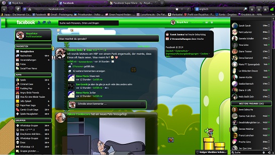 Facebook Super Mario - by -Royal-Style-