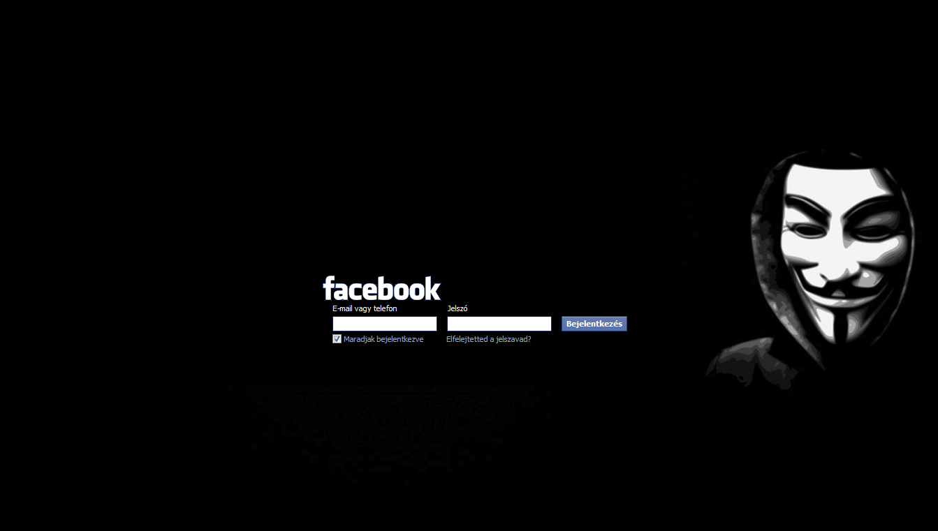 Anonymous FB login by: ND47