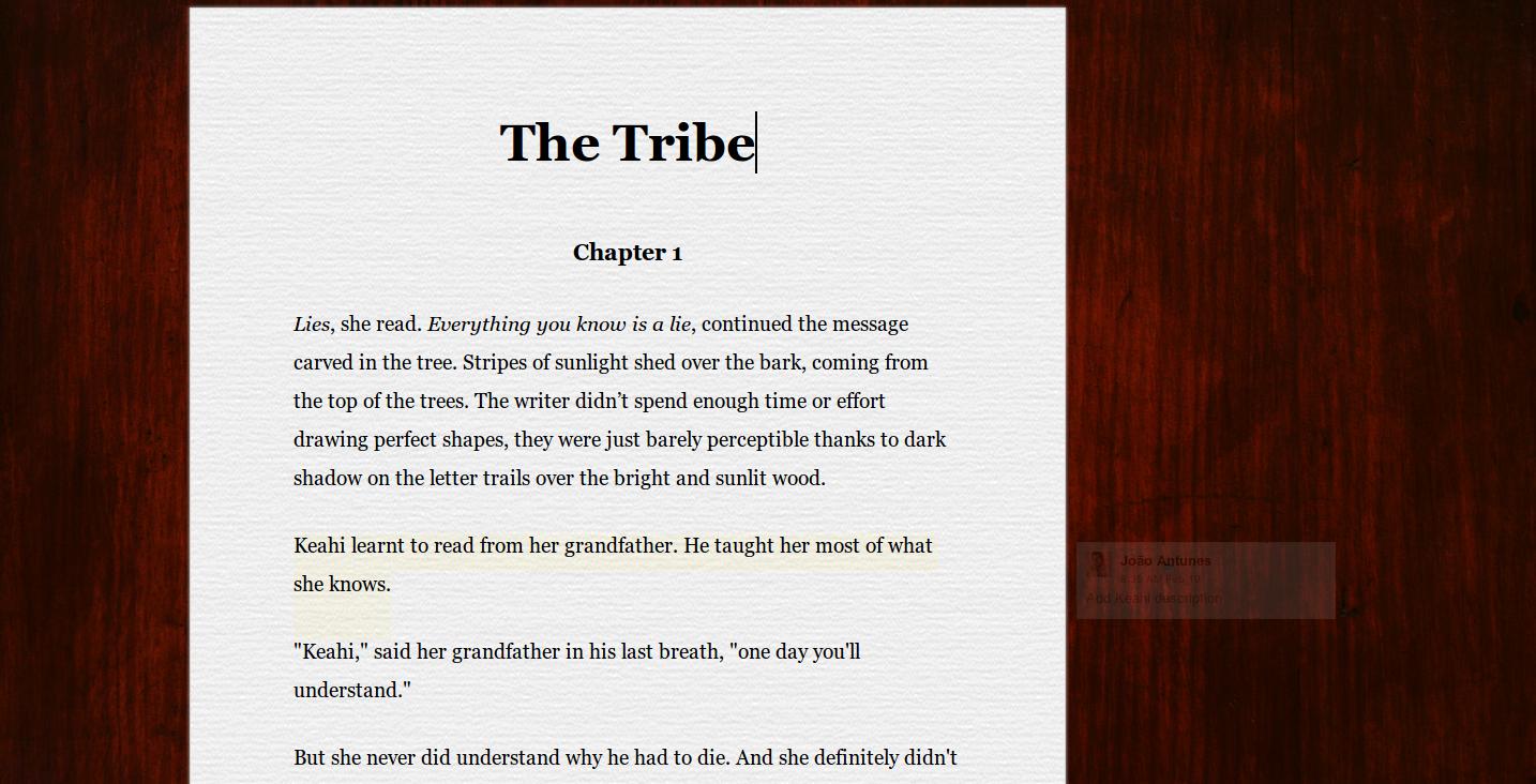 Google Docs Distraction-Free Theme
