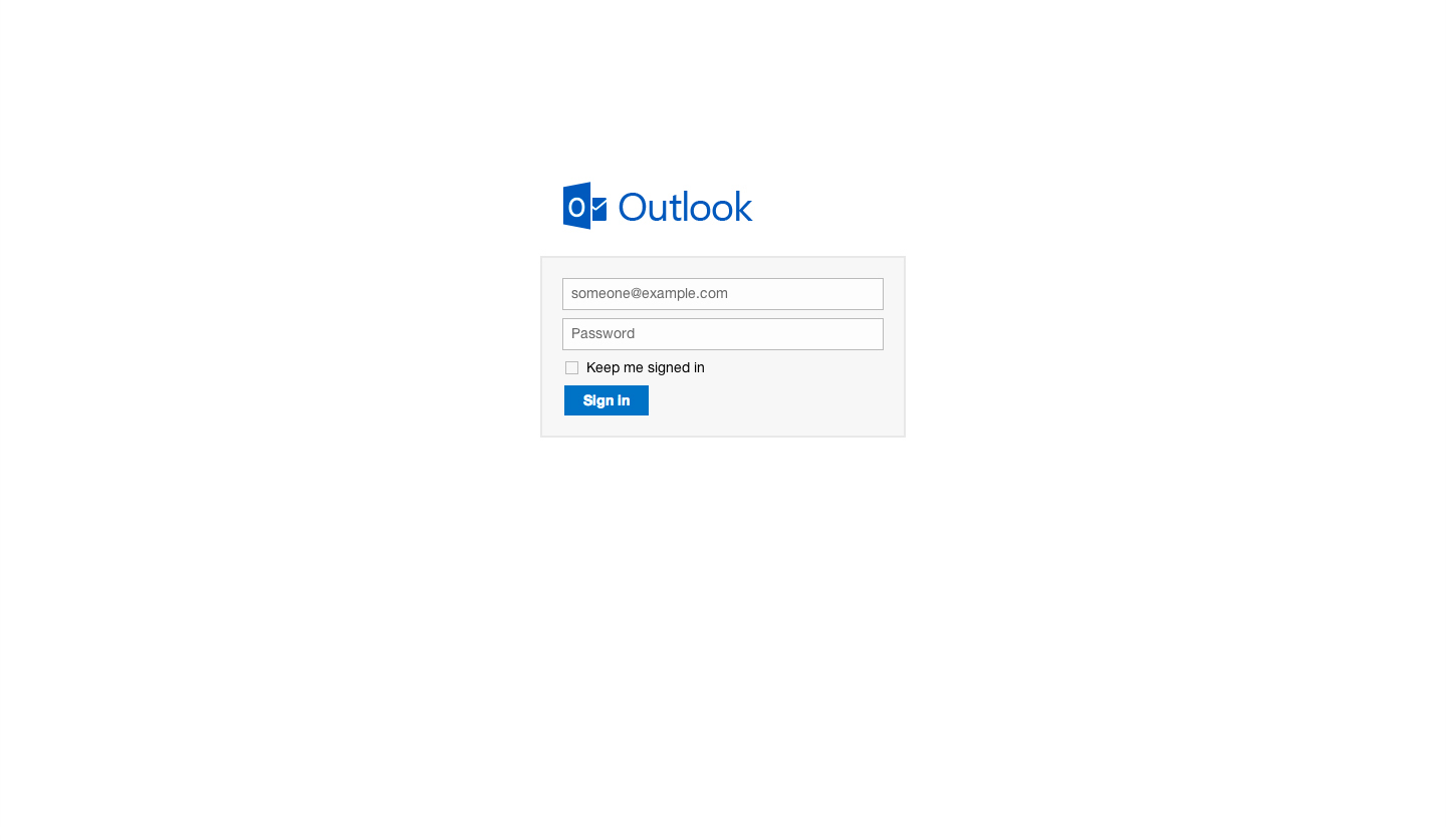 Outlook Clean