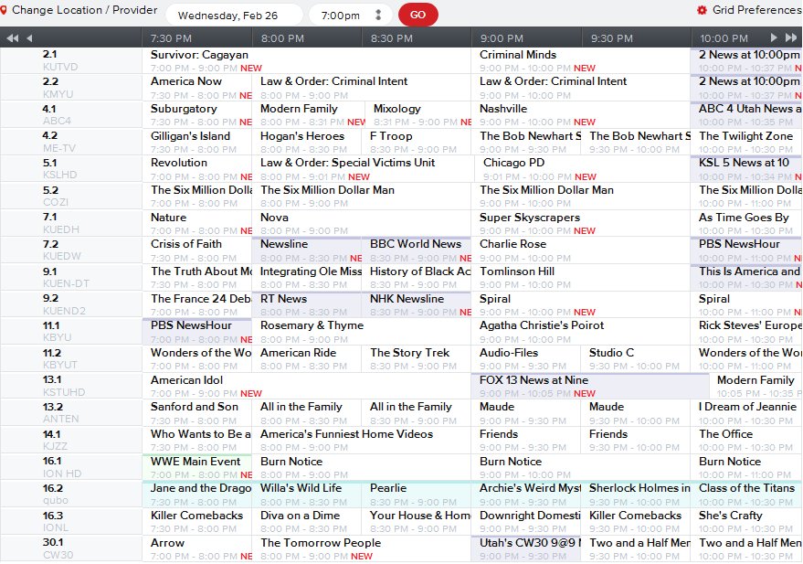 2014 Remove TVGuide Listings Junk