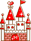 Red castle home button