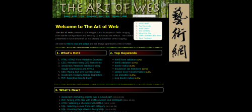 The-Art-of-Web by BamaBraves
