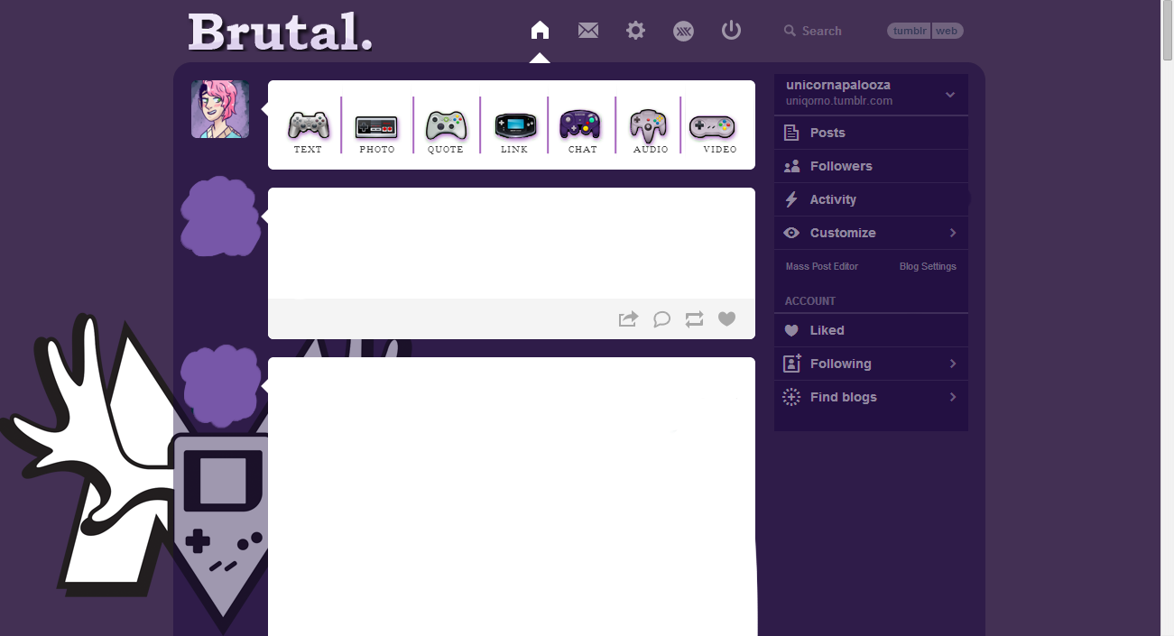 BrutalMoose Dash Theme