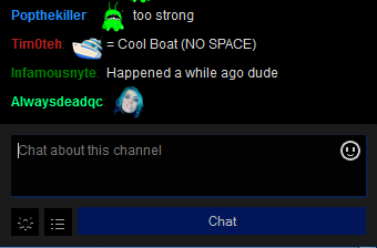Twitch / Twitch.tv Dark Chat (New Fix April 2014)
