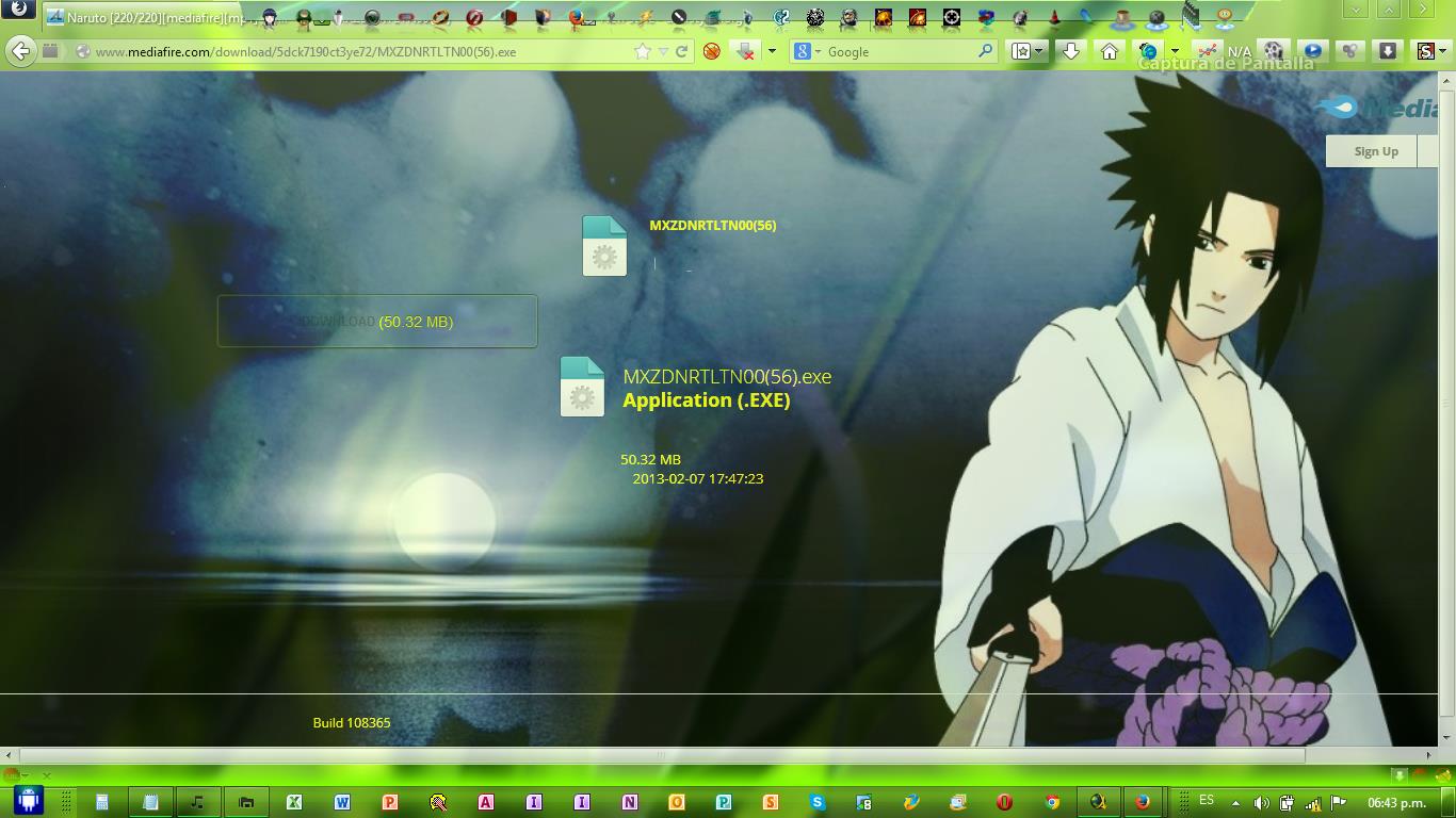 Mediafire sasuke