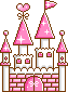 Pink castle home button II