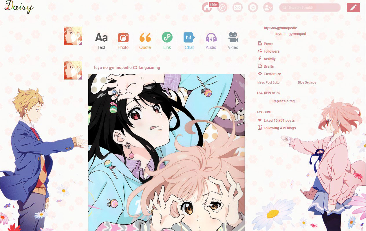 Kyoukai no Kanata✿Daisy