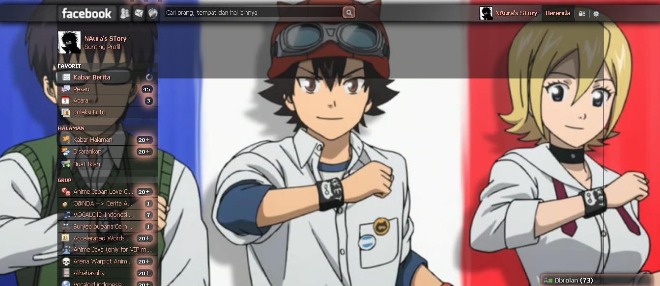 Facebook Theme - Sket Dance
