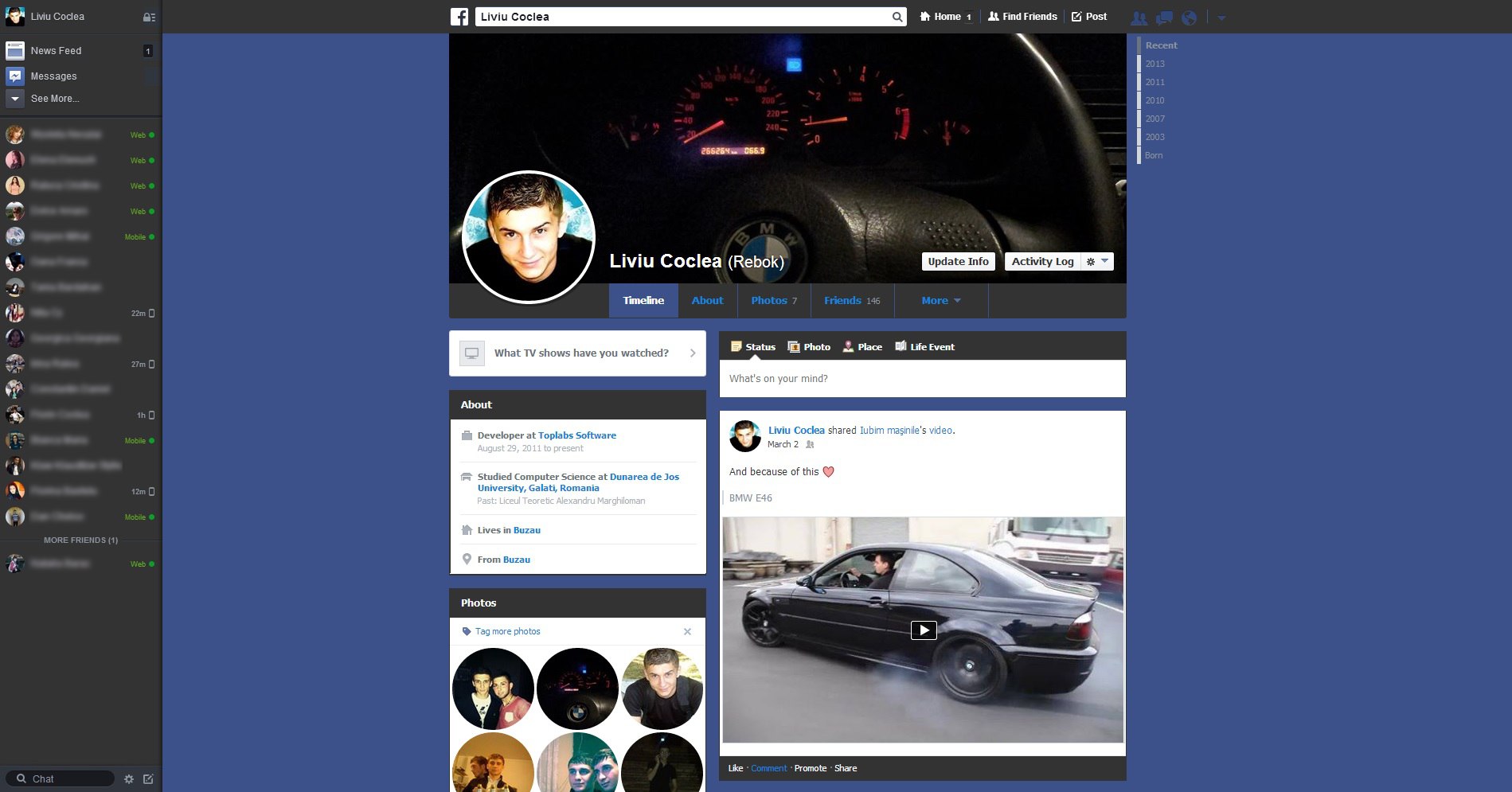 New Black Facebook