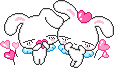 Lovely bunnies home button