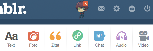 DMMd Mizuki Tumblr Home Button