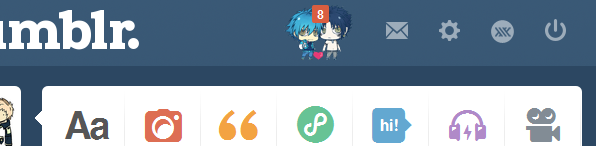 DMMd Aoren Tumblr Home Button