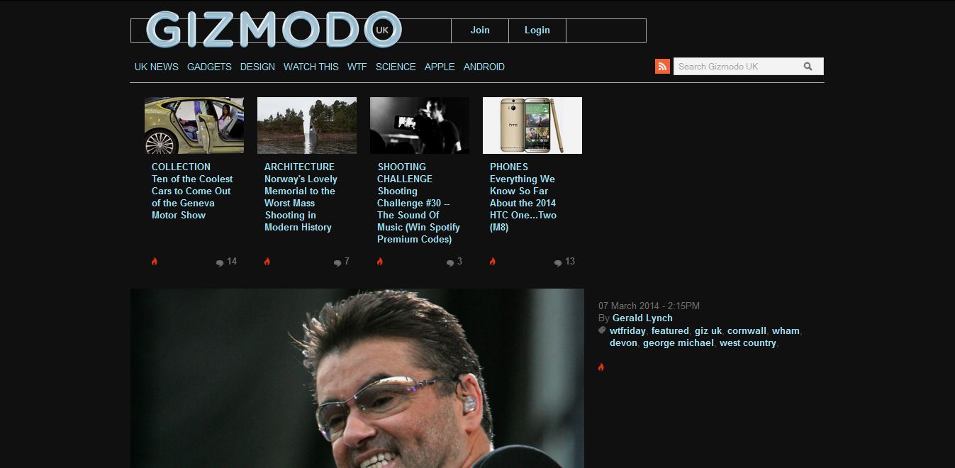 Dark Gizmodo UK