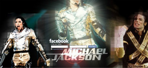 Facebook Michael Jackson theme