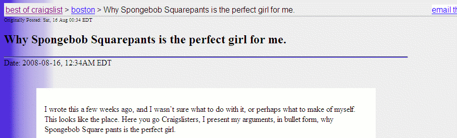 Craigslist More Fancier