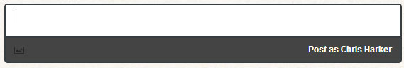 disqus comment box - White Text Area