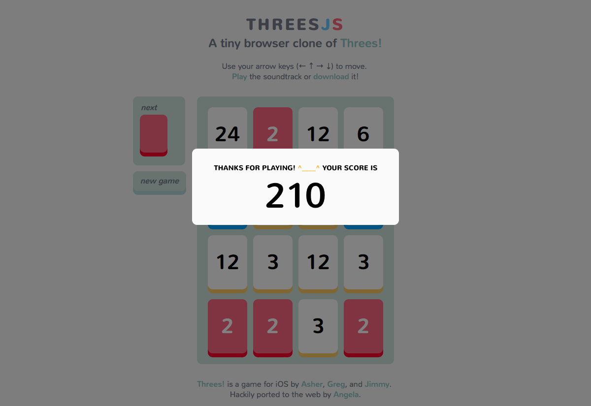 Remove sharing buttons from endgame at threejs.com